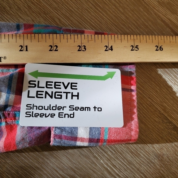 J Crew Medium 100% Cotton Red Plaid Men's Shirts - Picture 10 of 10